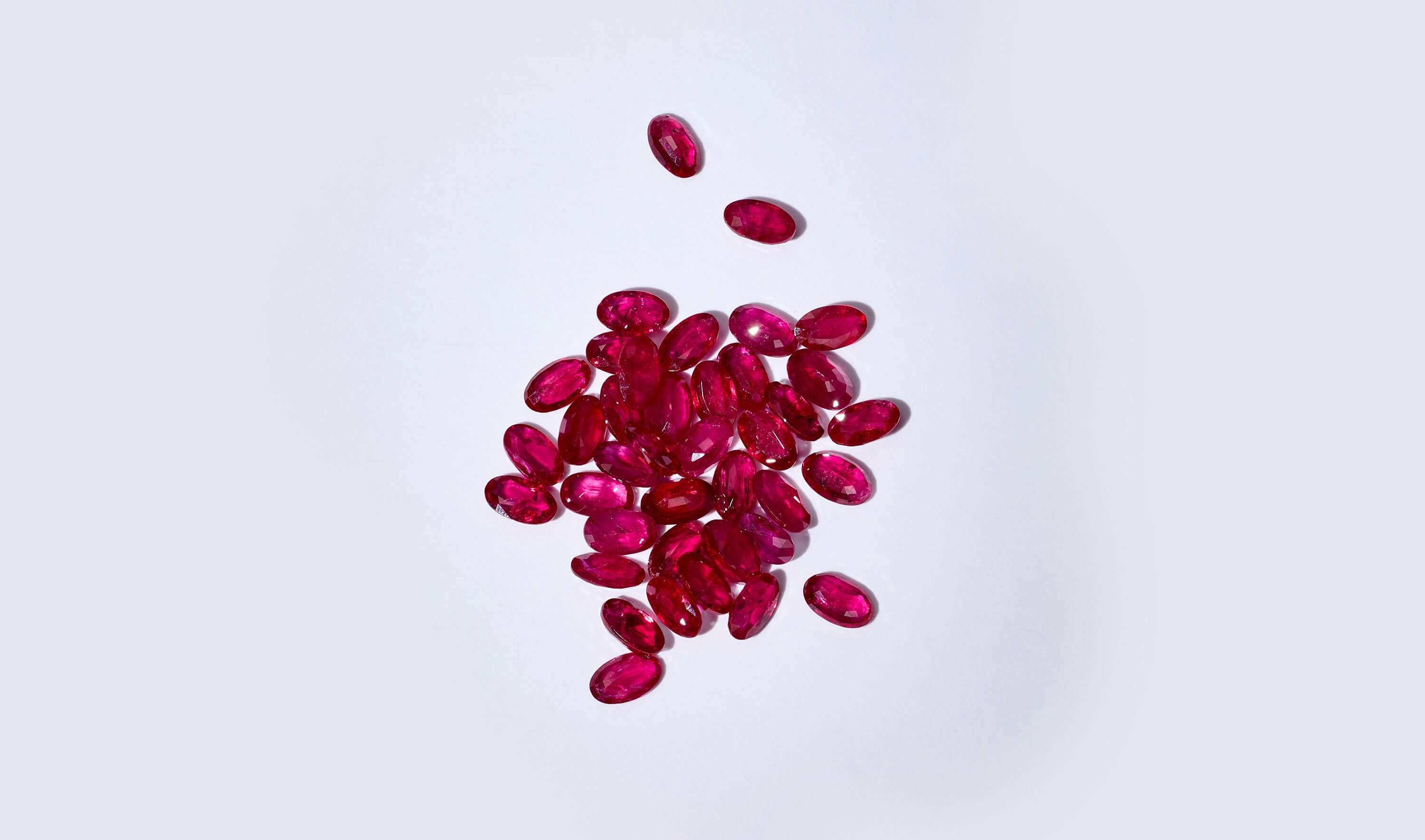 July Birthstone Charm Ruby Loquet London