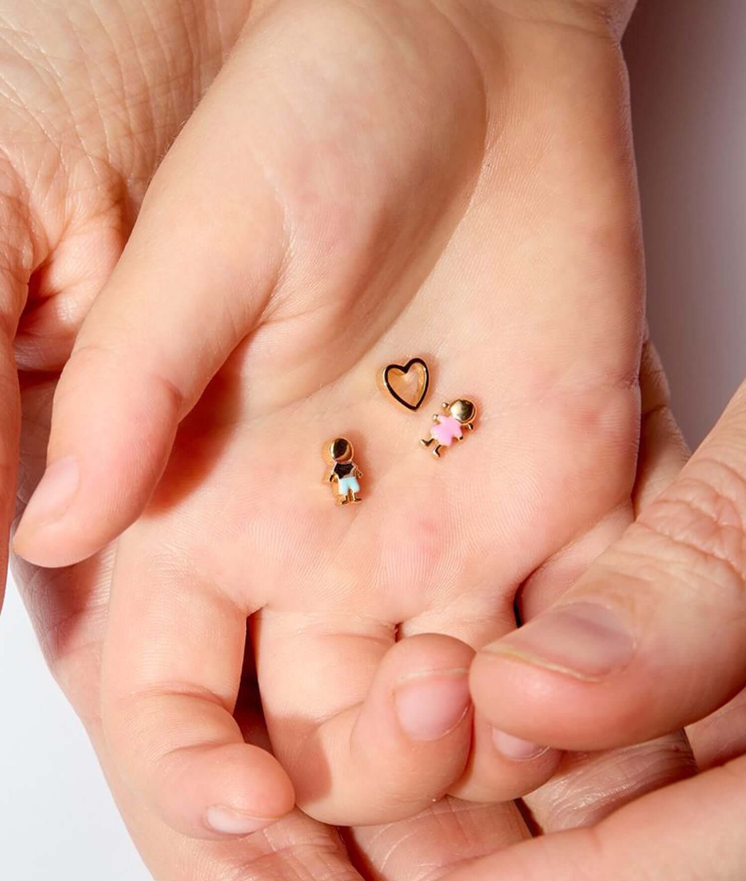 Loquet London ストロベリー＆ハート パヴェ チャーム Loquet London