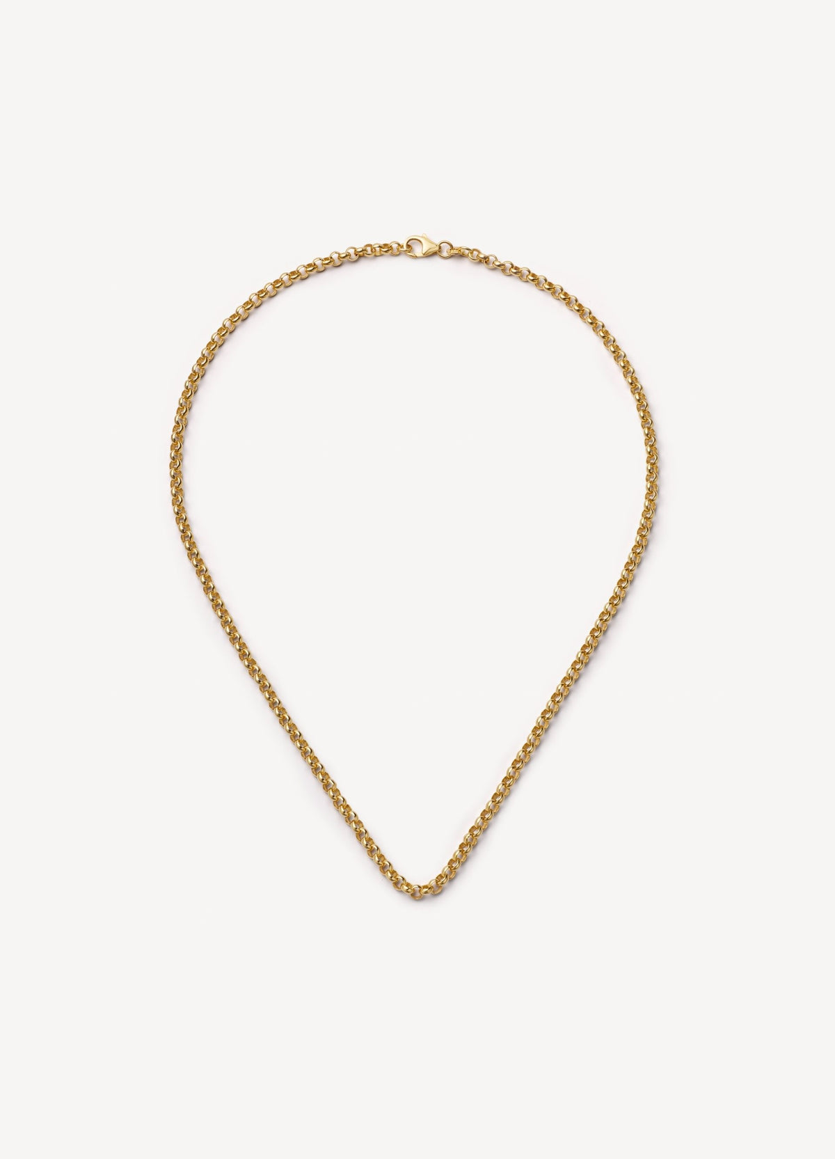 Belcher Necklace 18 Inch Chain 18k