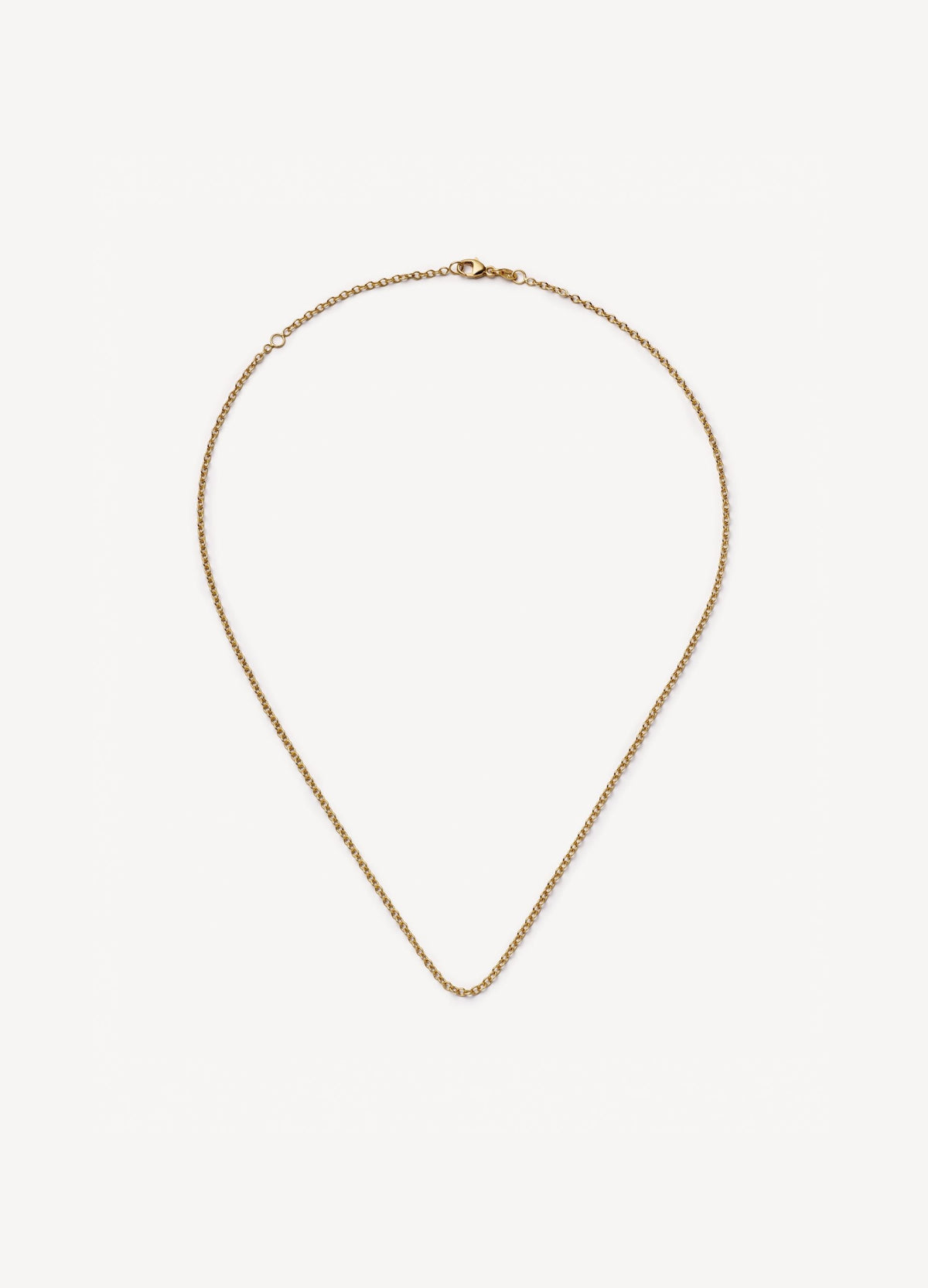 Rolo Necklace 16-18 Inch Chain 18K
