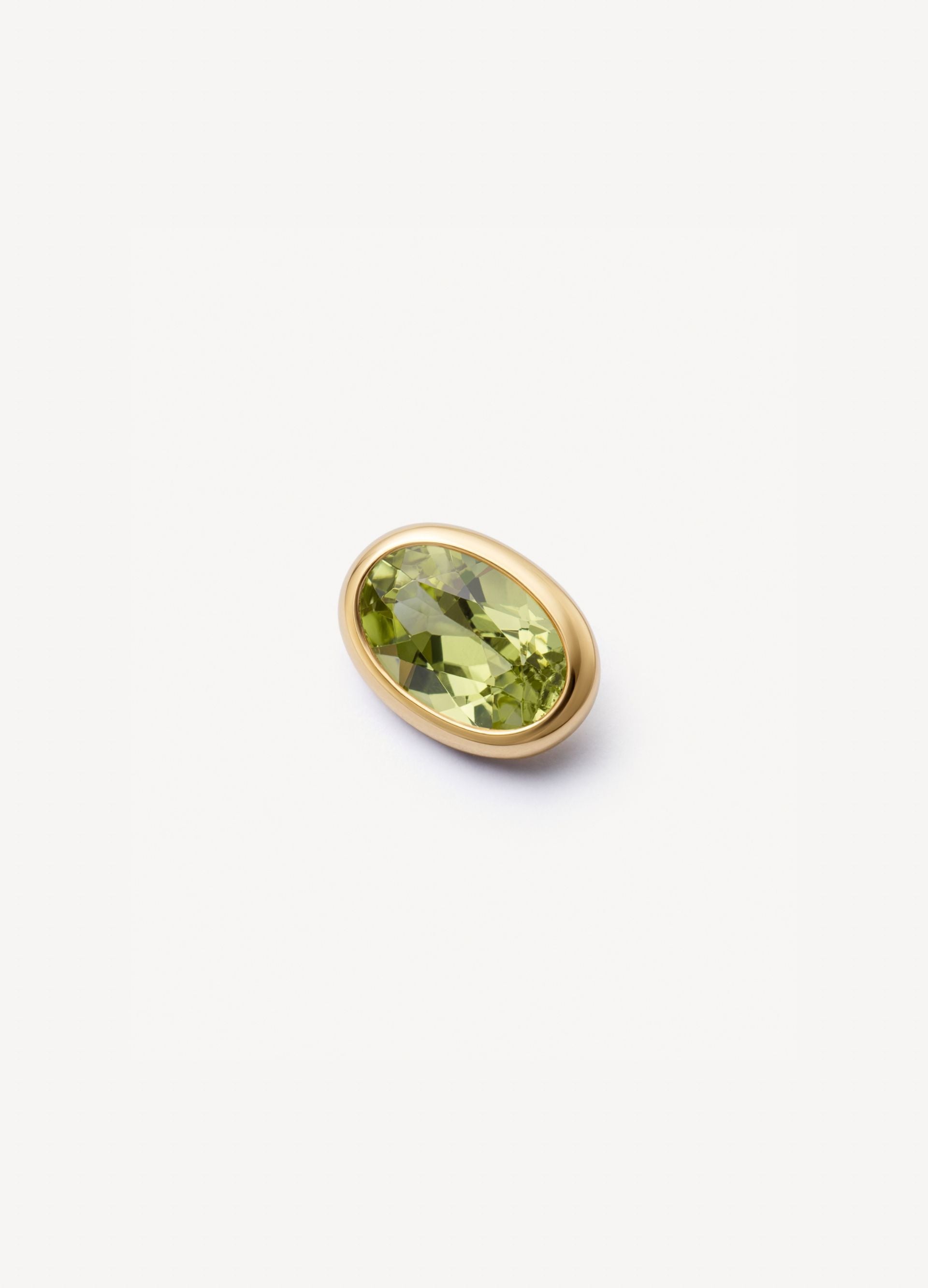 August Peridot Birthstone Charm