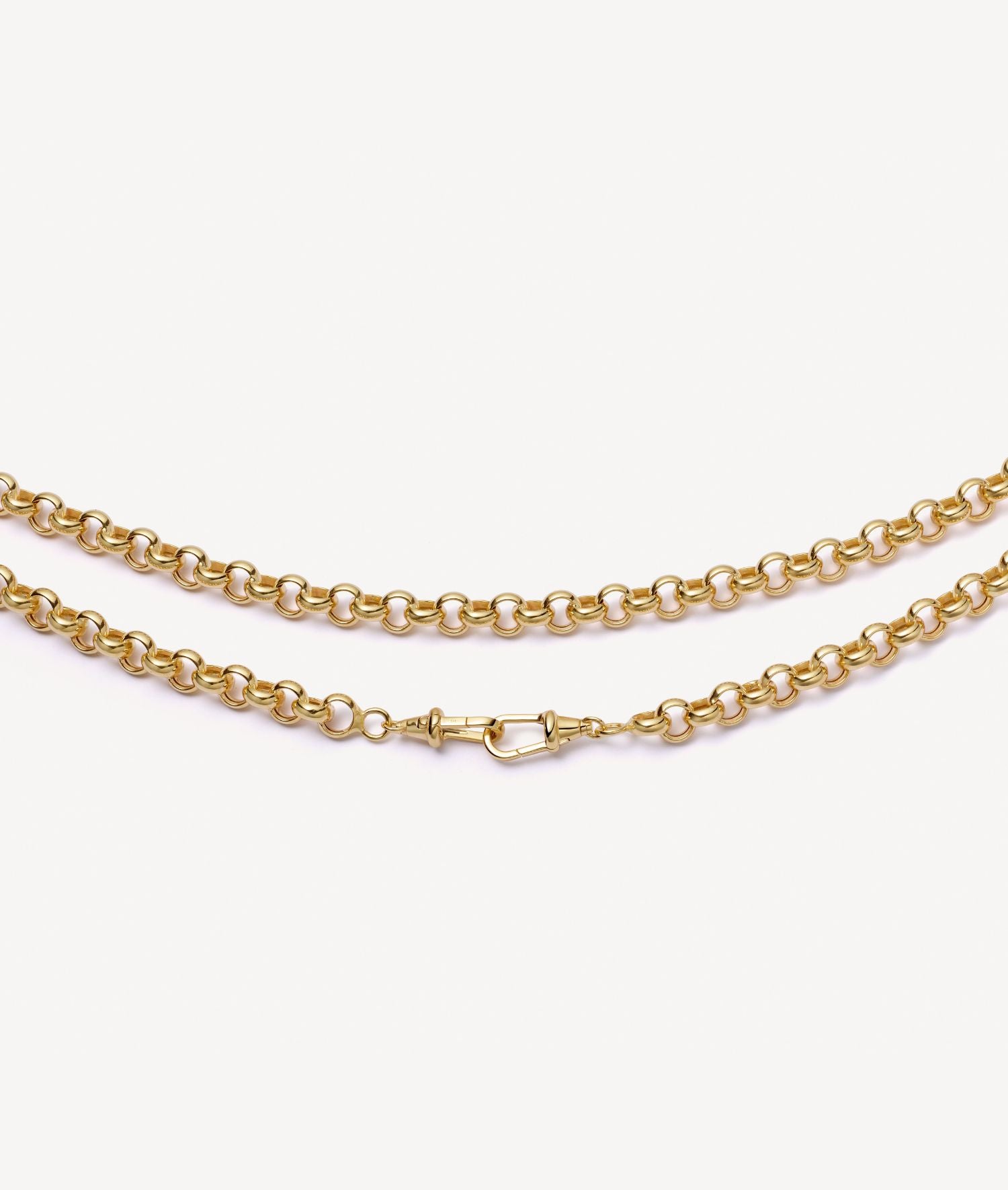 Belcher Necklace Chain 14k