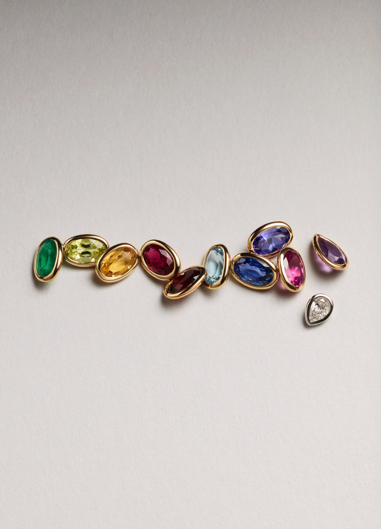 April Diamond Birthstone Charm