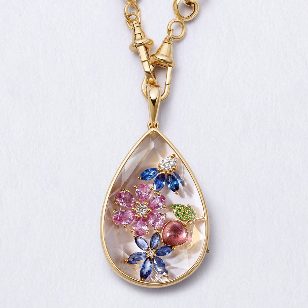 April Birthstone Charm | Diamond | Loquet London