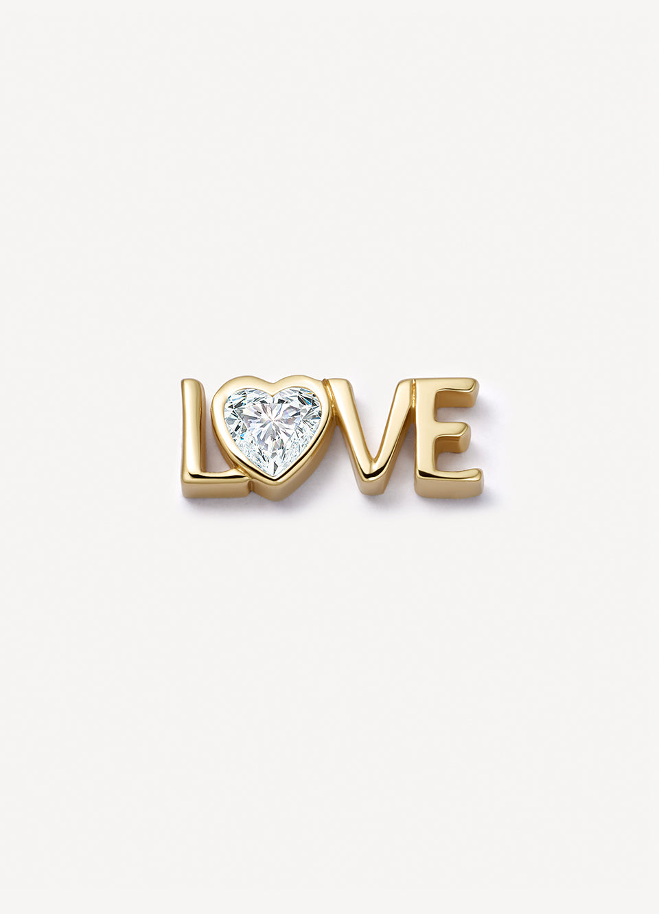 Diamond Heart Love Charm