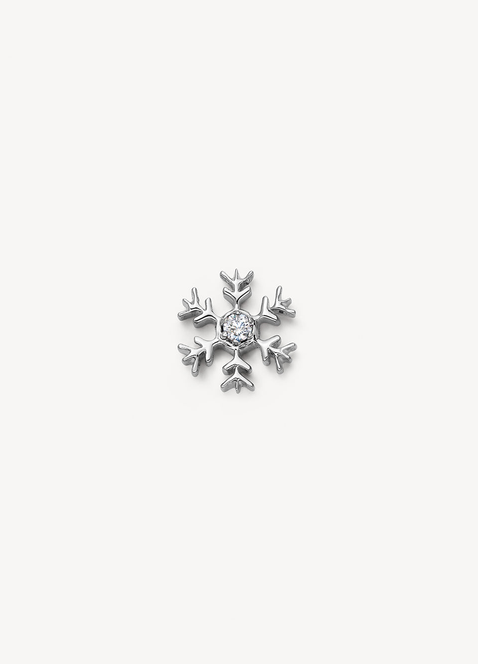 Diamond Snowflake Charm