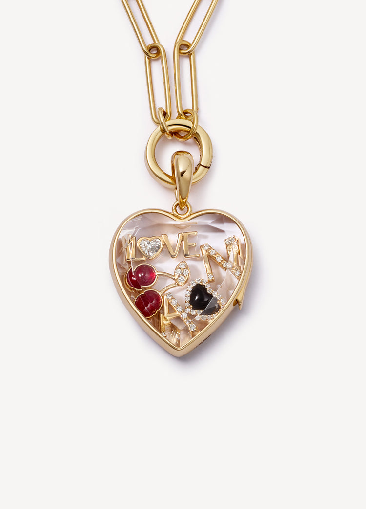 Eclipse Heart Charm