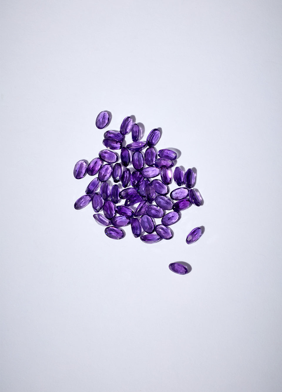 February Birthstone Charm - Amethyst