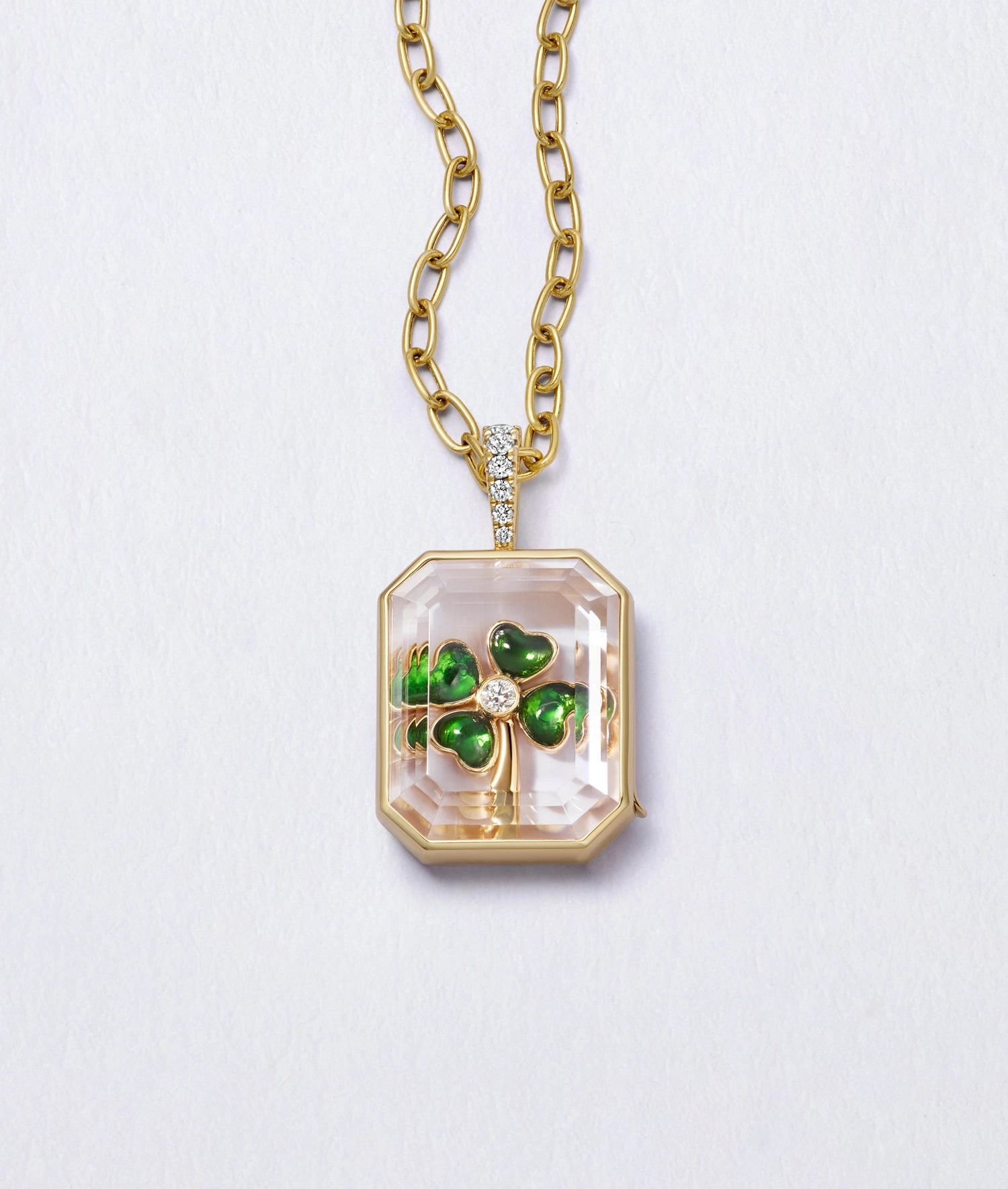 Four Leaf Clover Charm