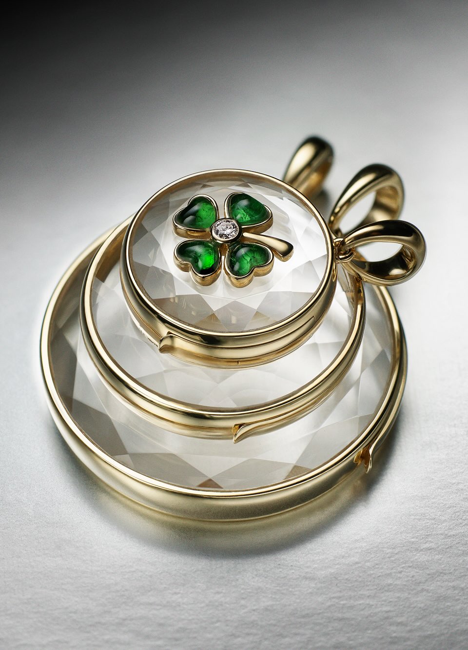 Four Leaf Clover Charm
