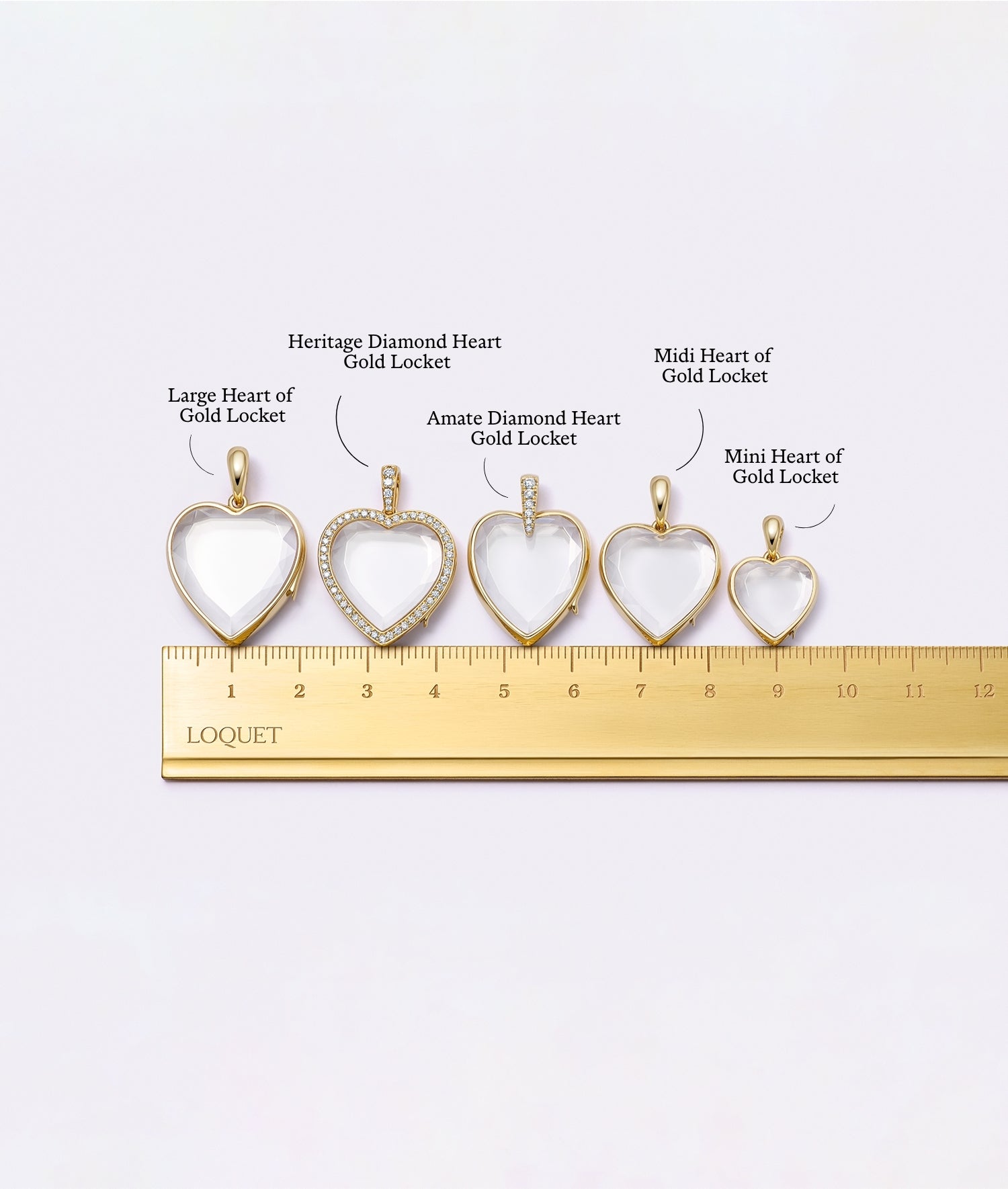 Midi Heart of Gold Locket 18K