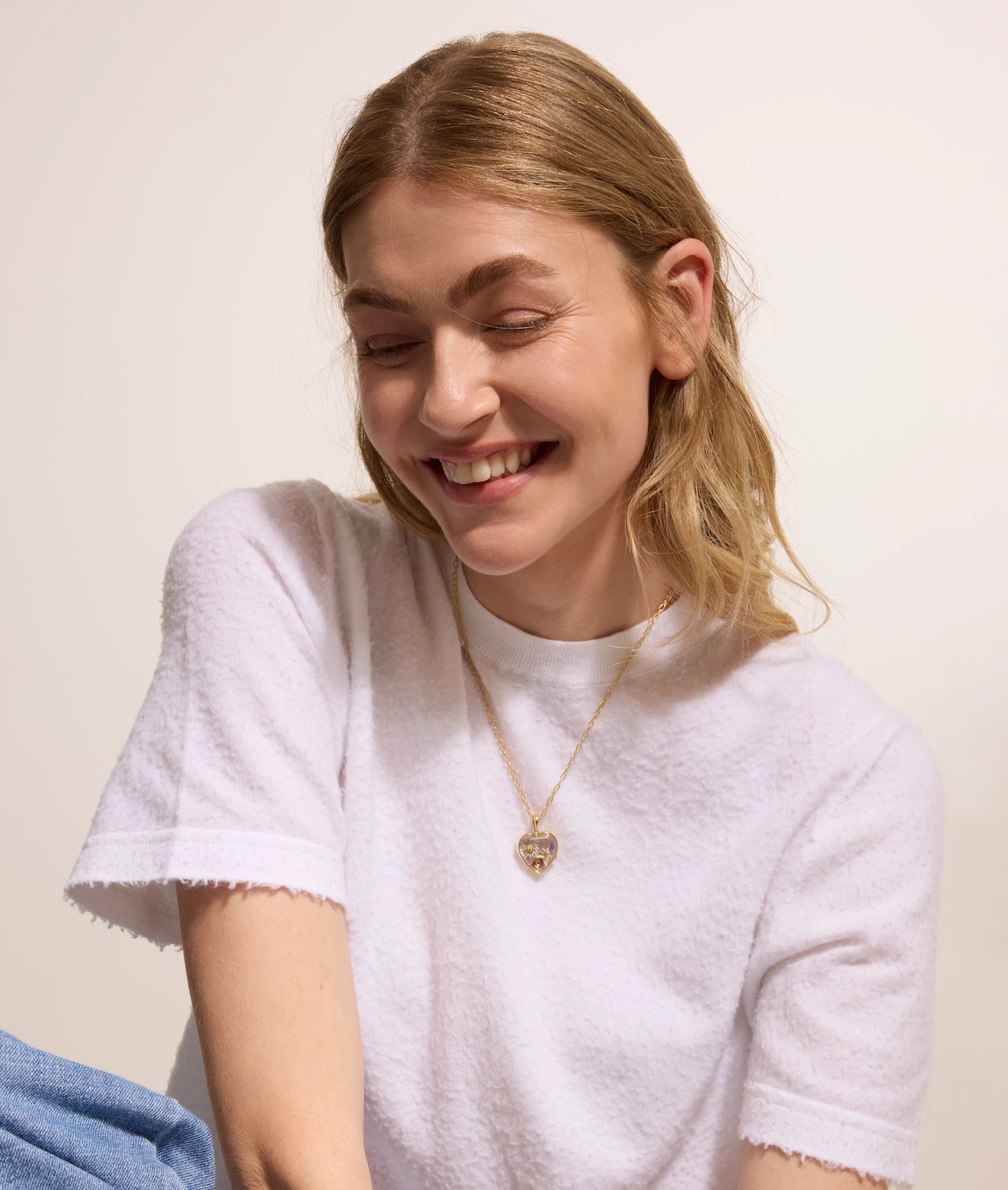 Large Heart of Gold Locket 18K