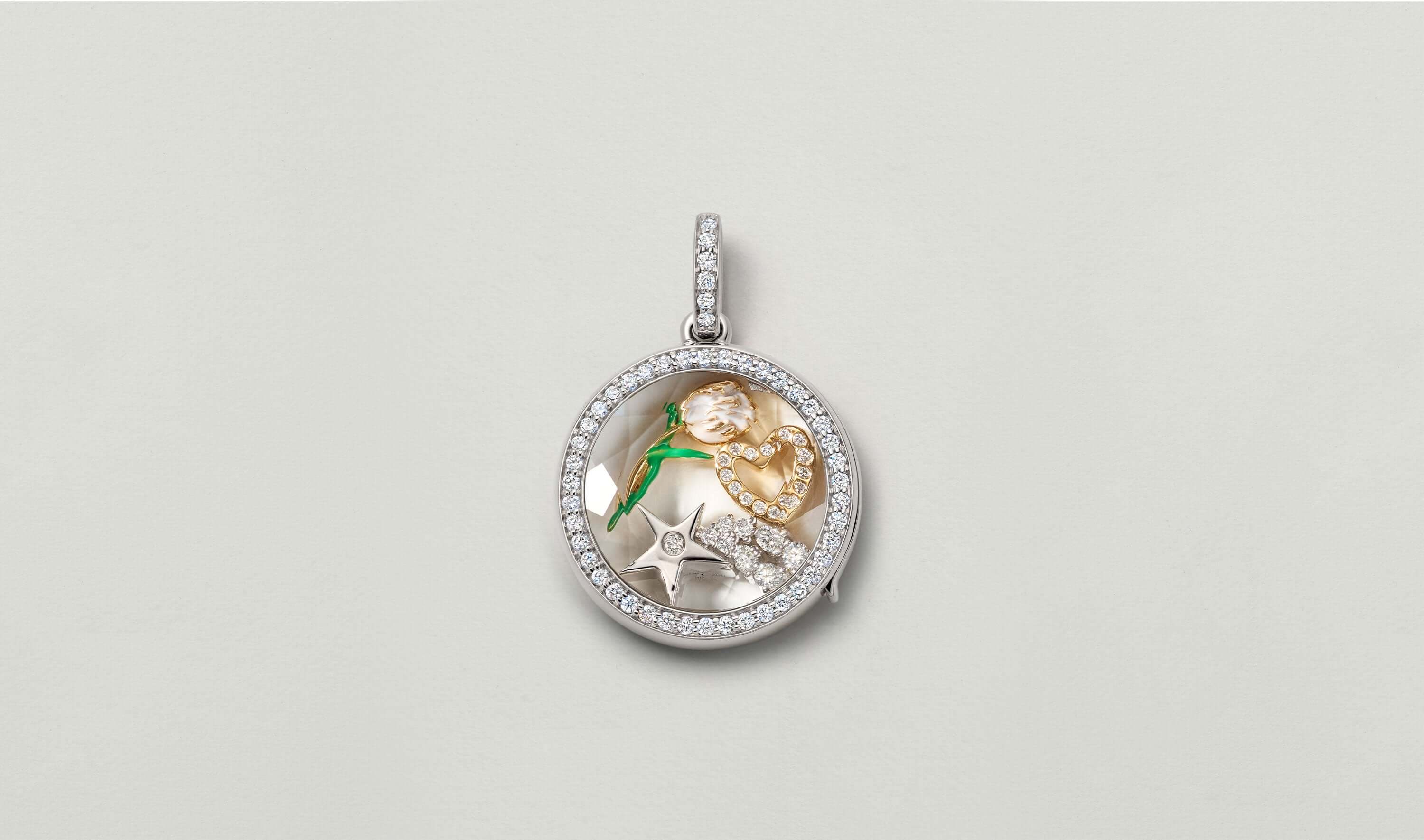White Gold Lockets | Necklaces Lockets | Loquet London