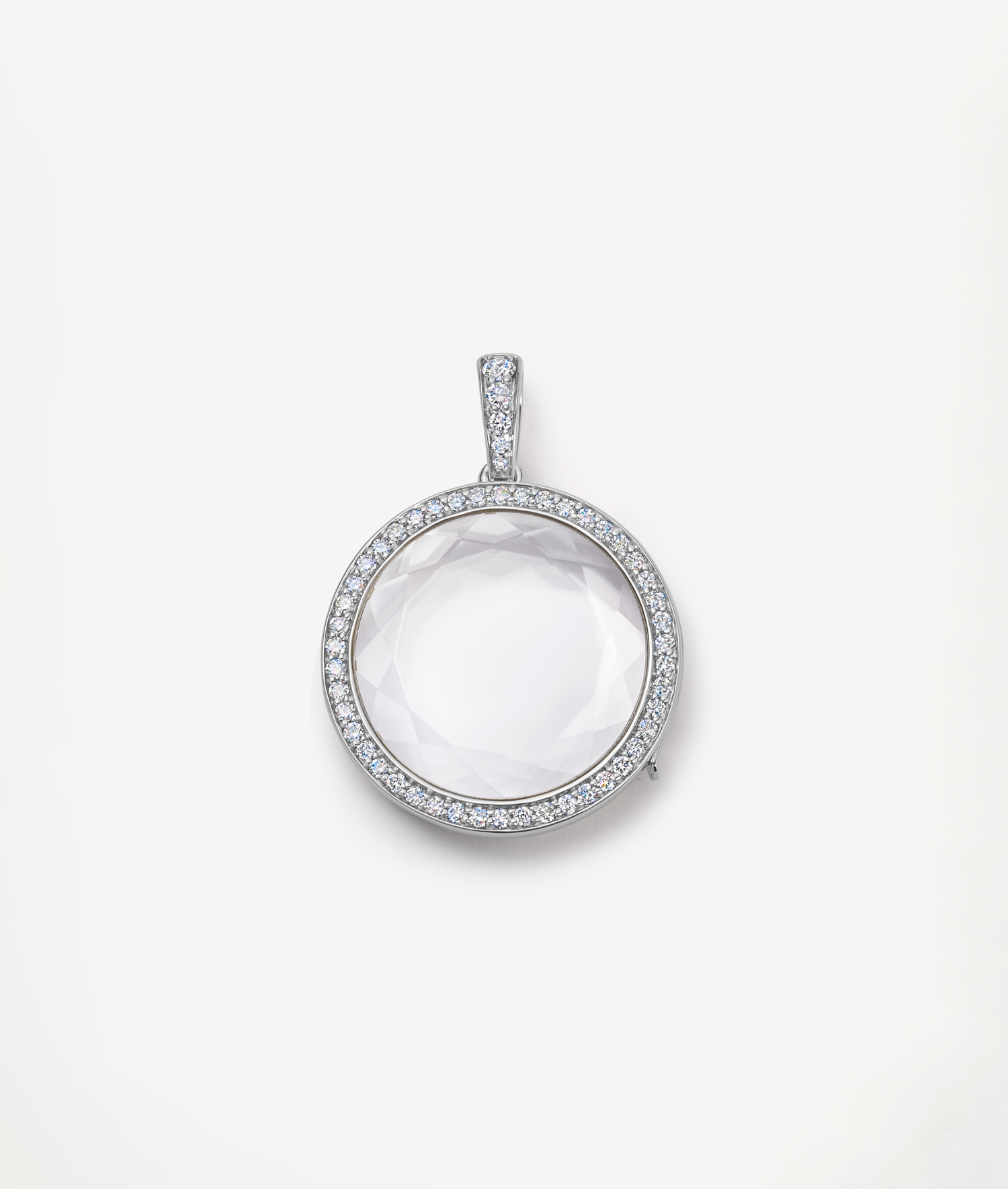 Heritage Diamond White Gold Locket 18k