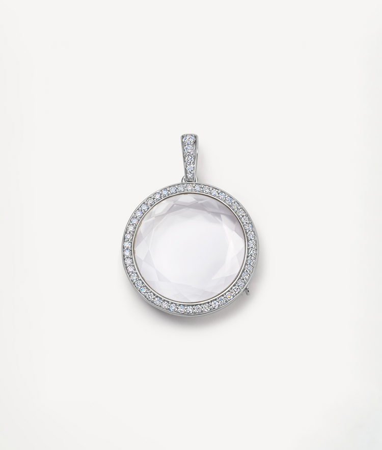 Heritage Diamond White Gold Locket 18k