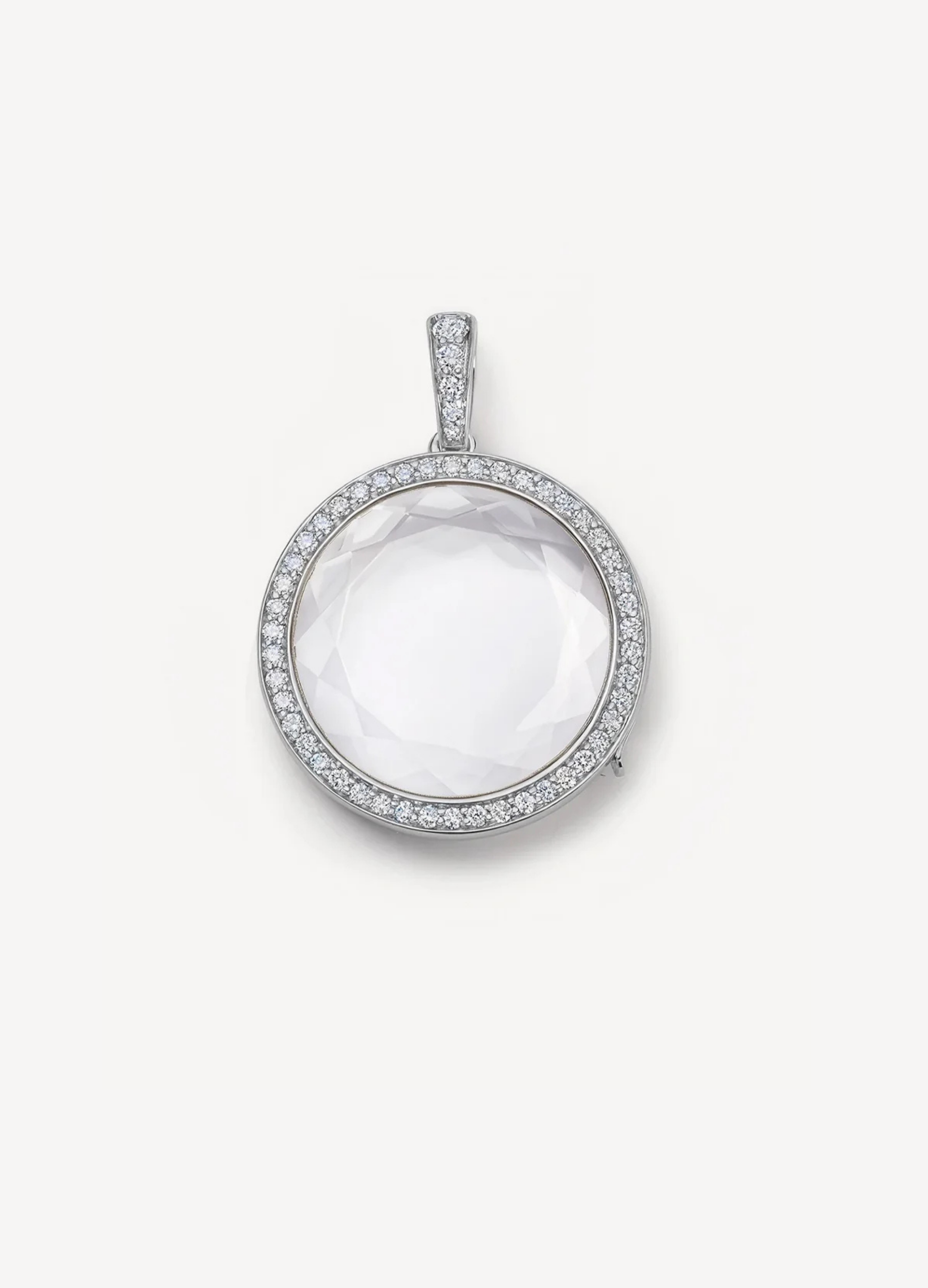 Heritage Diamond White Gold Locket 18k