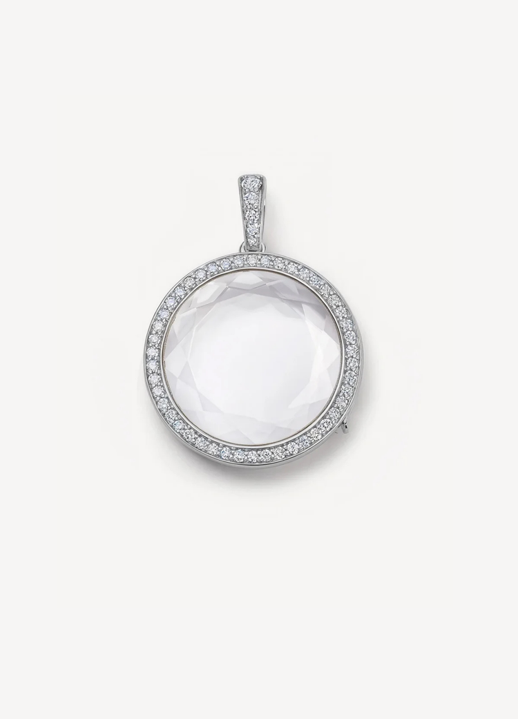 Heritage Diamond White Gold Locket 18k