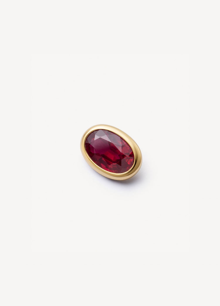July Ruby Birthstone Charm