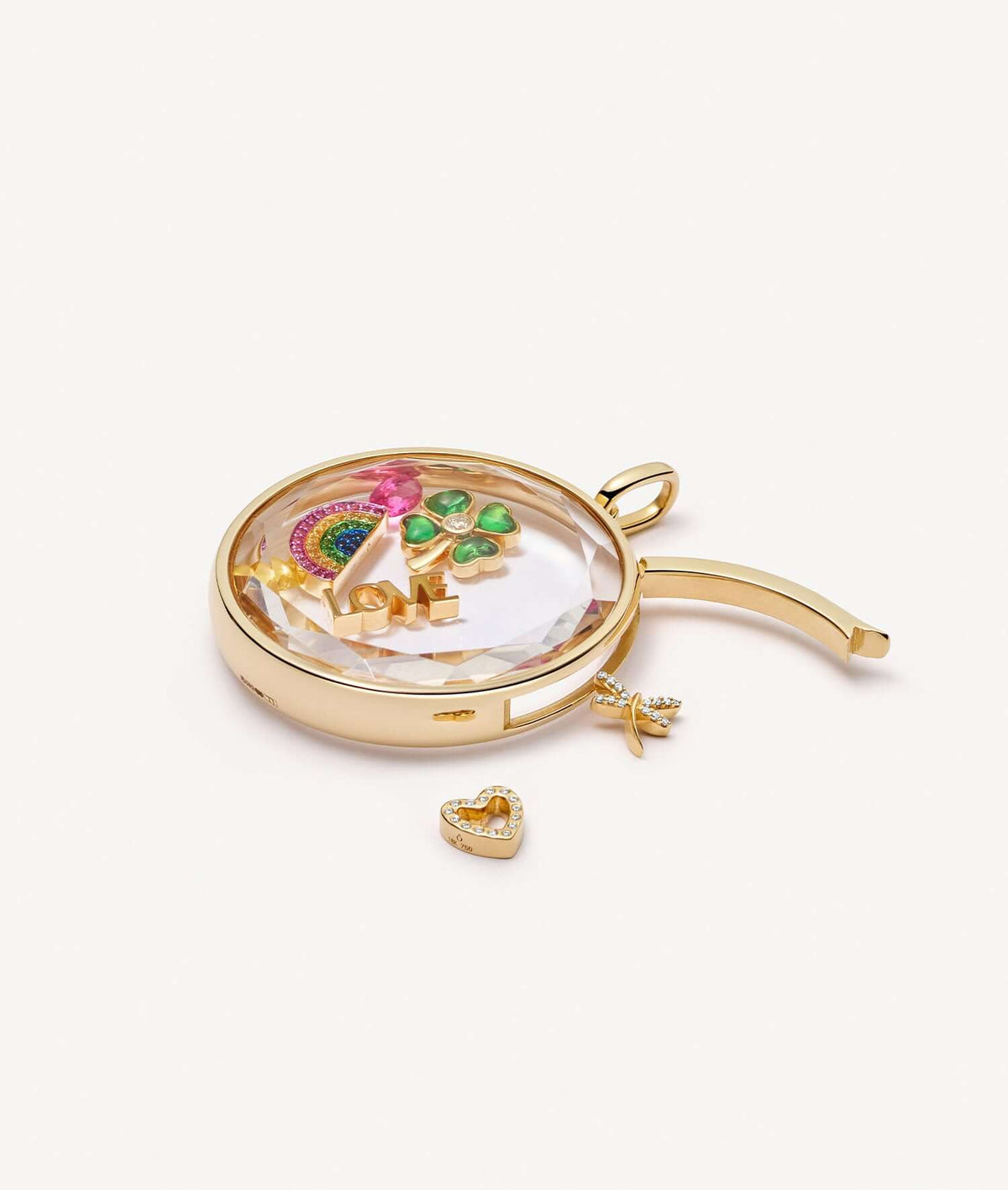 String For A Locket Love Locket Charms: Floating Charms for Lockets | Loquet London