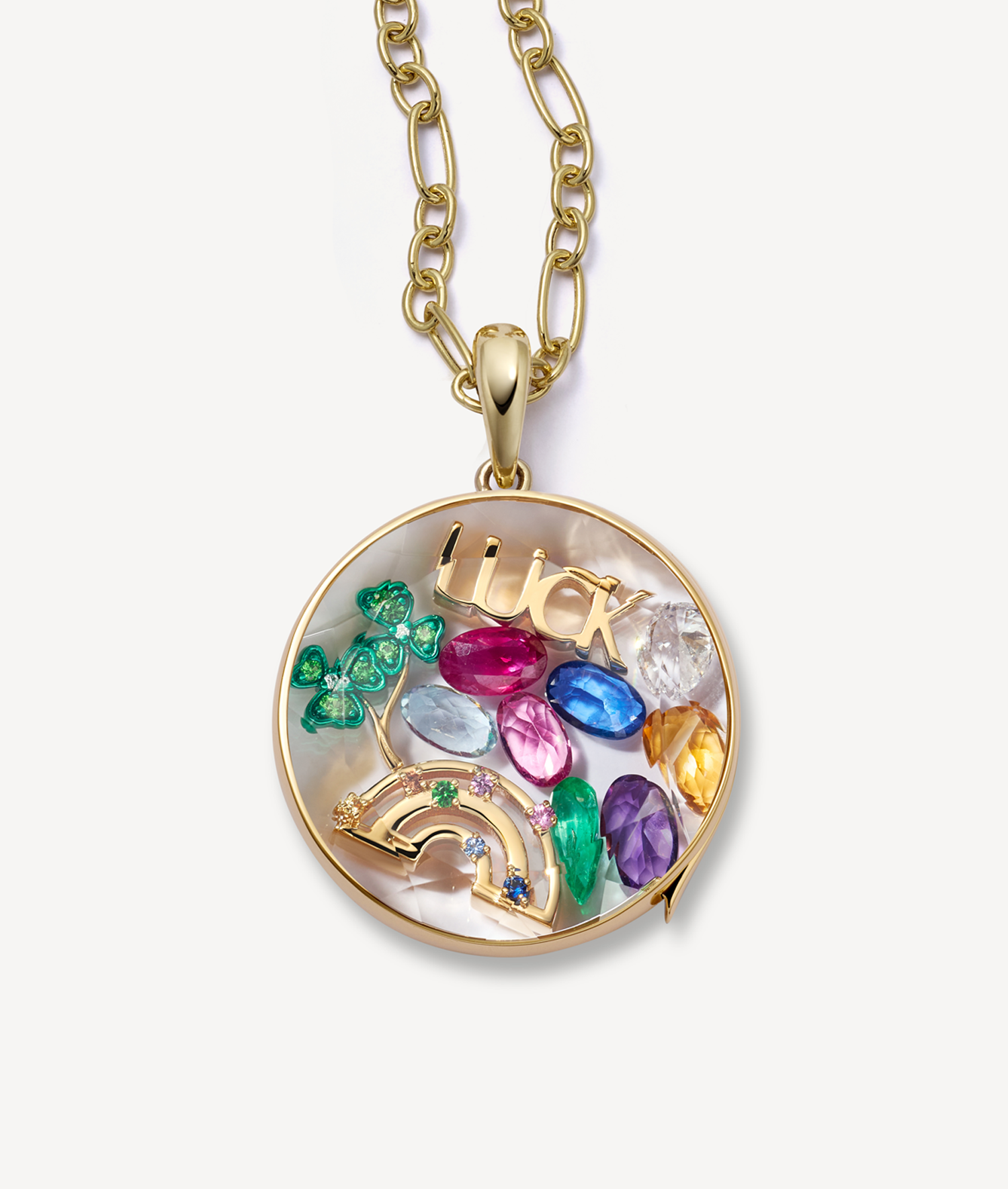 March Birthstone Charm - Aquamarine