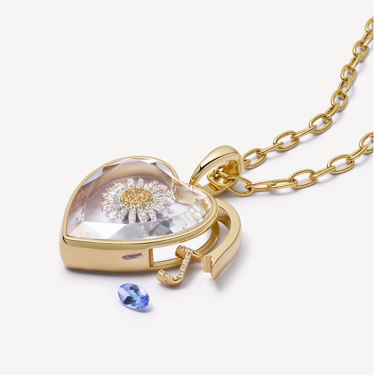 Midi Heart of Gold Locket 18K