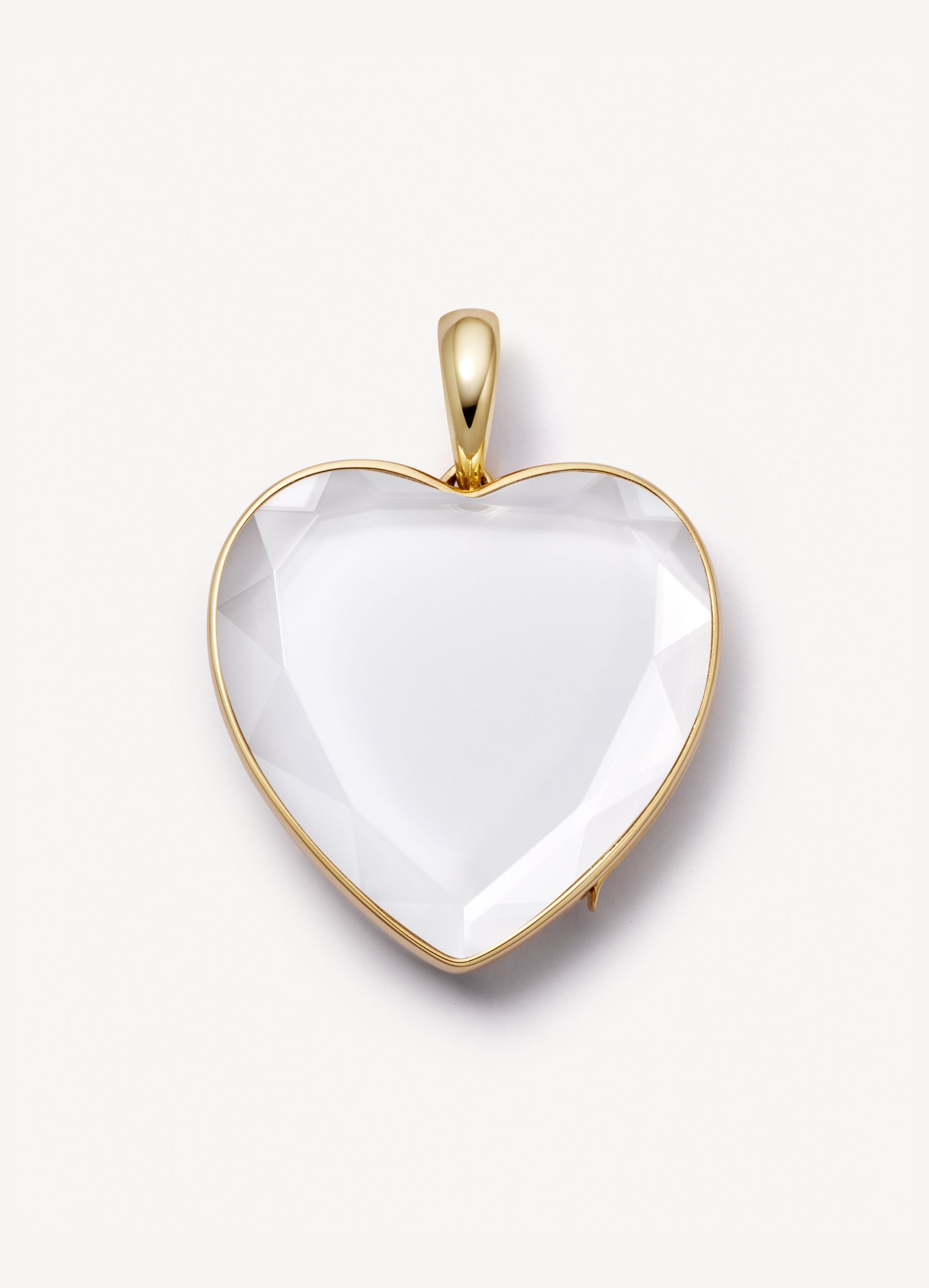 Large Heart of Gold Locket 18K