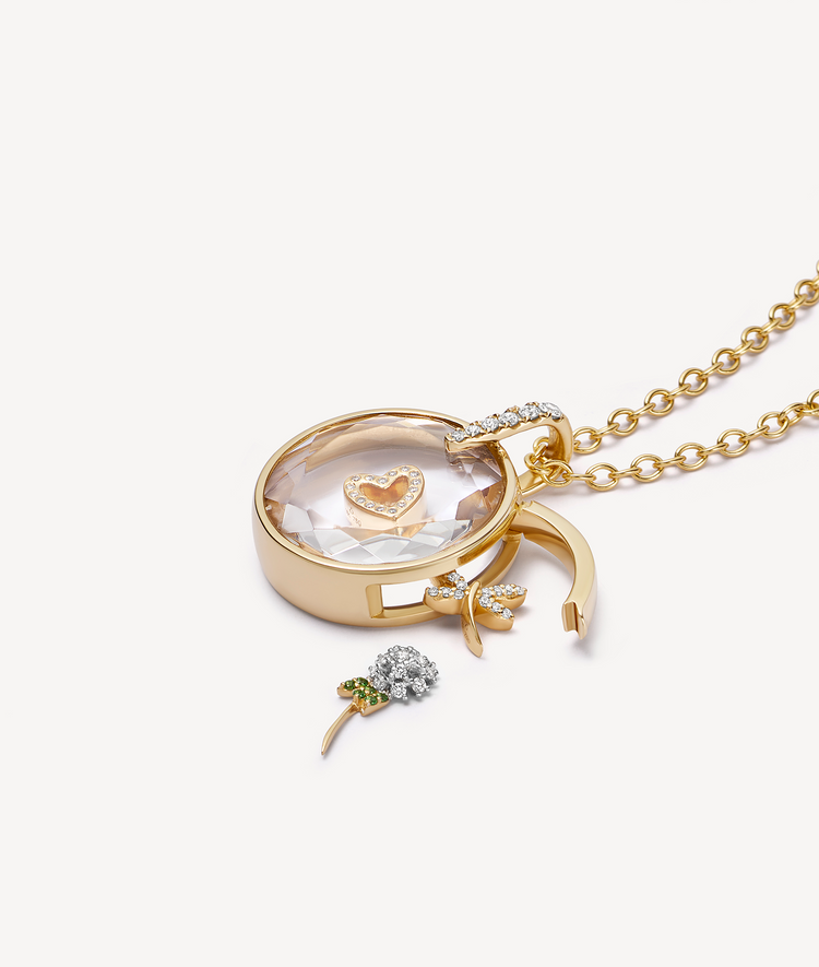 Dandelion Wish Charm