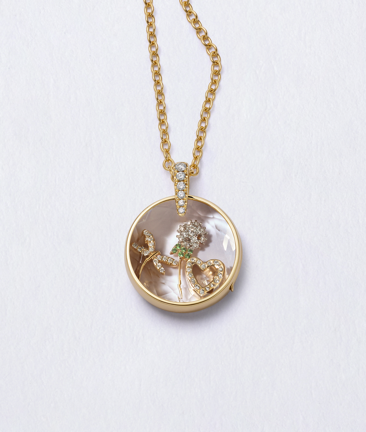 Dandelion Wish Charm
