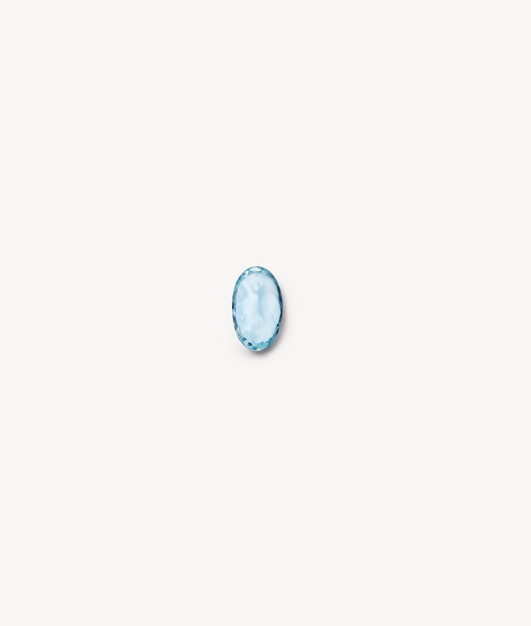 March Birthstone Charm - Aquamarine