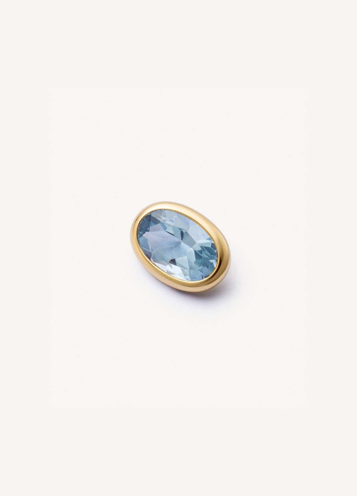 March Aquamarine Birthstone Charm