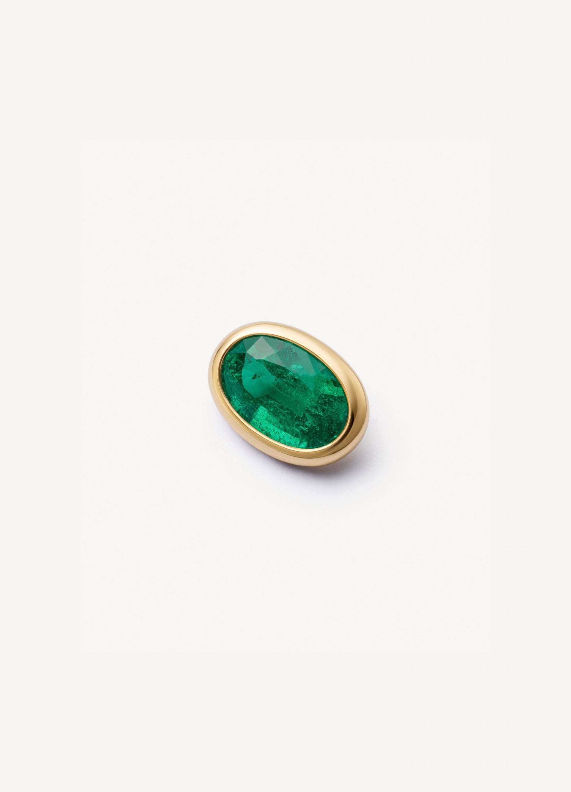May Emerald Birthstone Charm