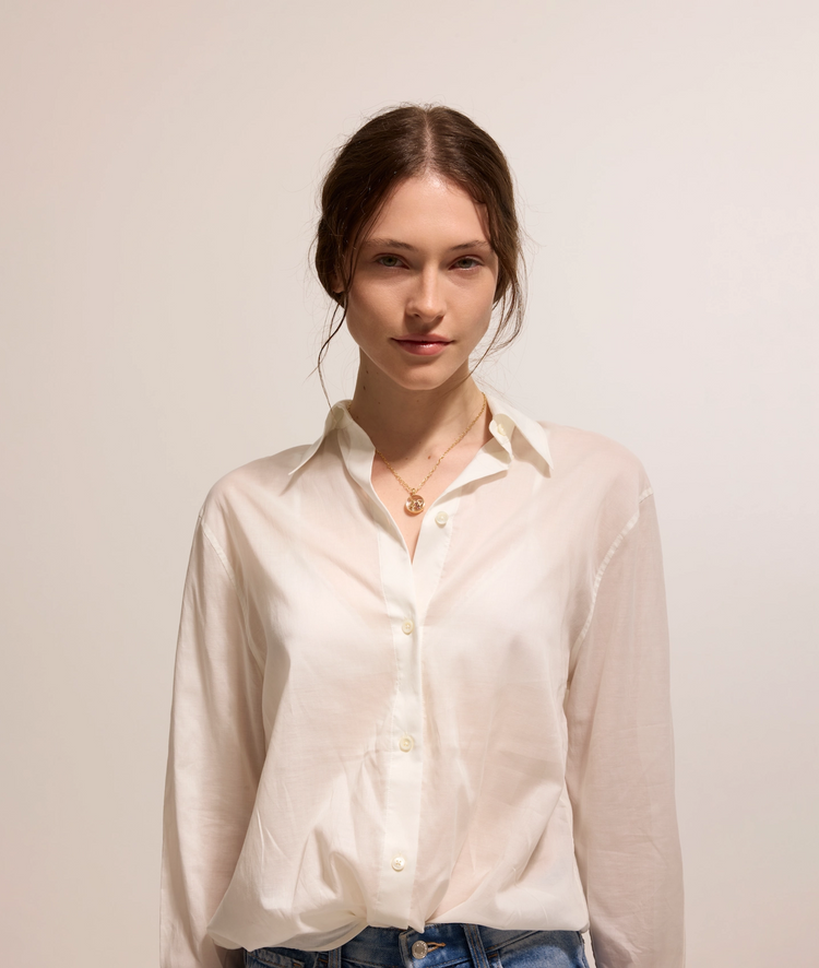 Midi Round Gold Locket 14k