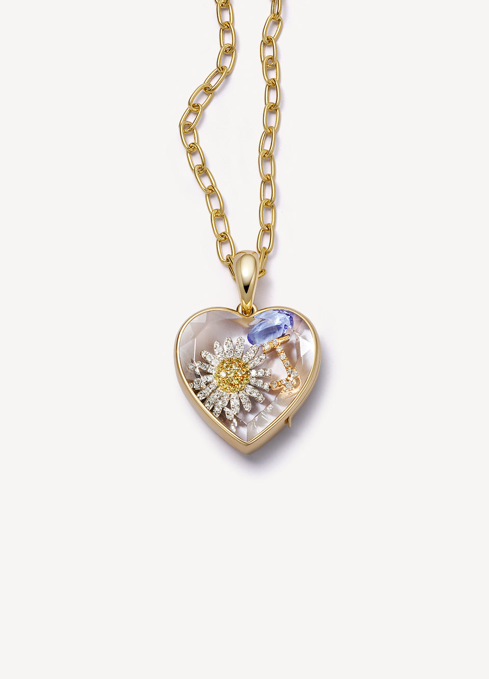 Midi Heart of Gold Locket 18K