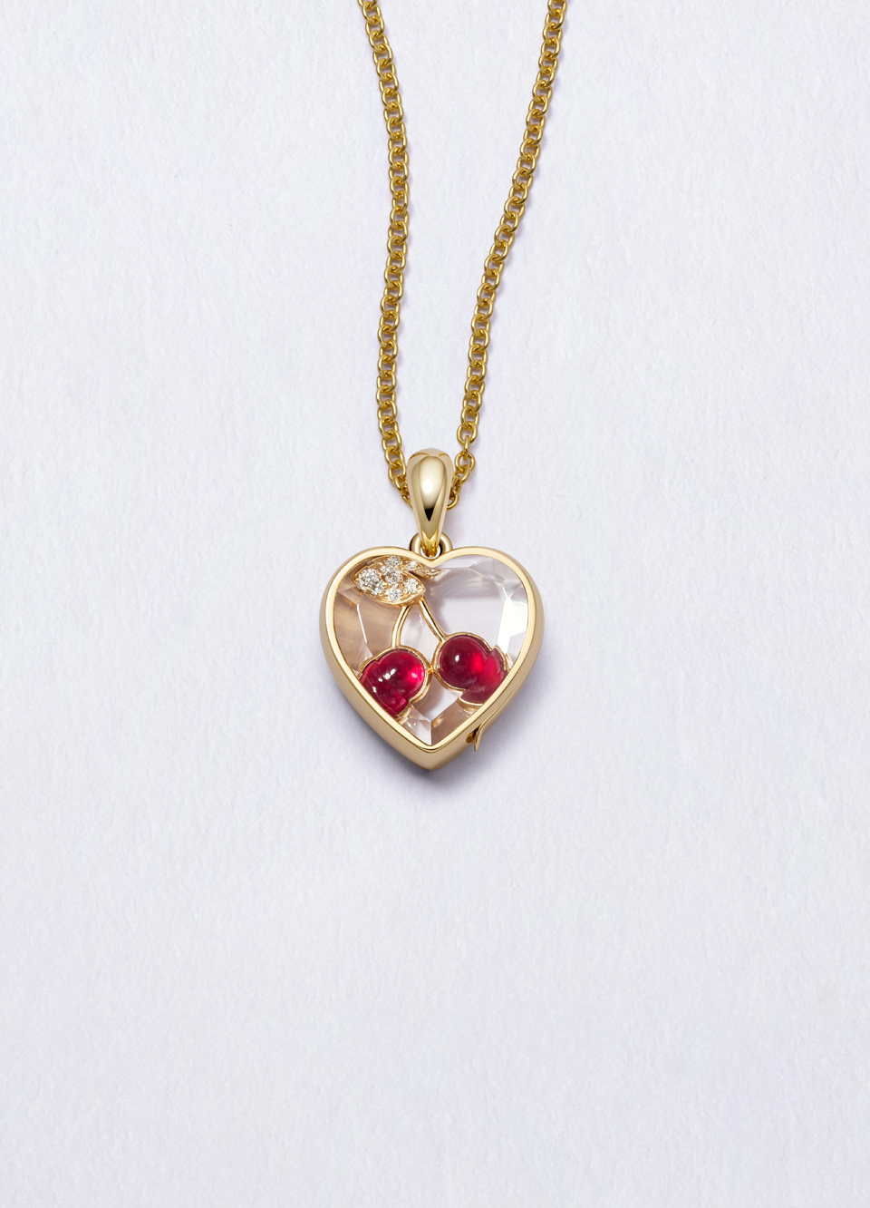 Mini Heart of Gold Locket 18K