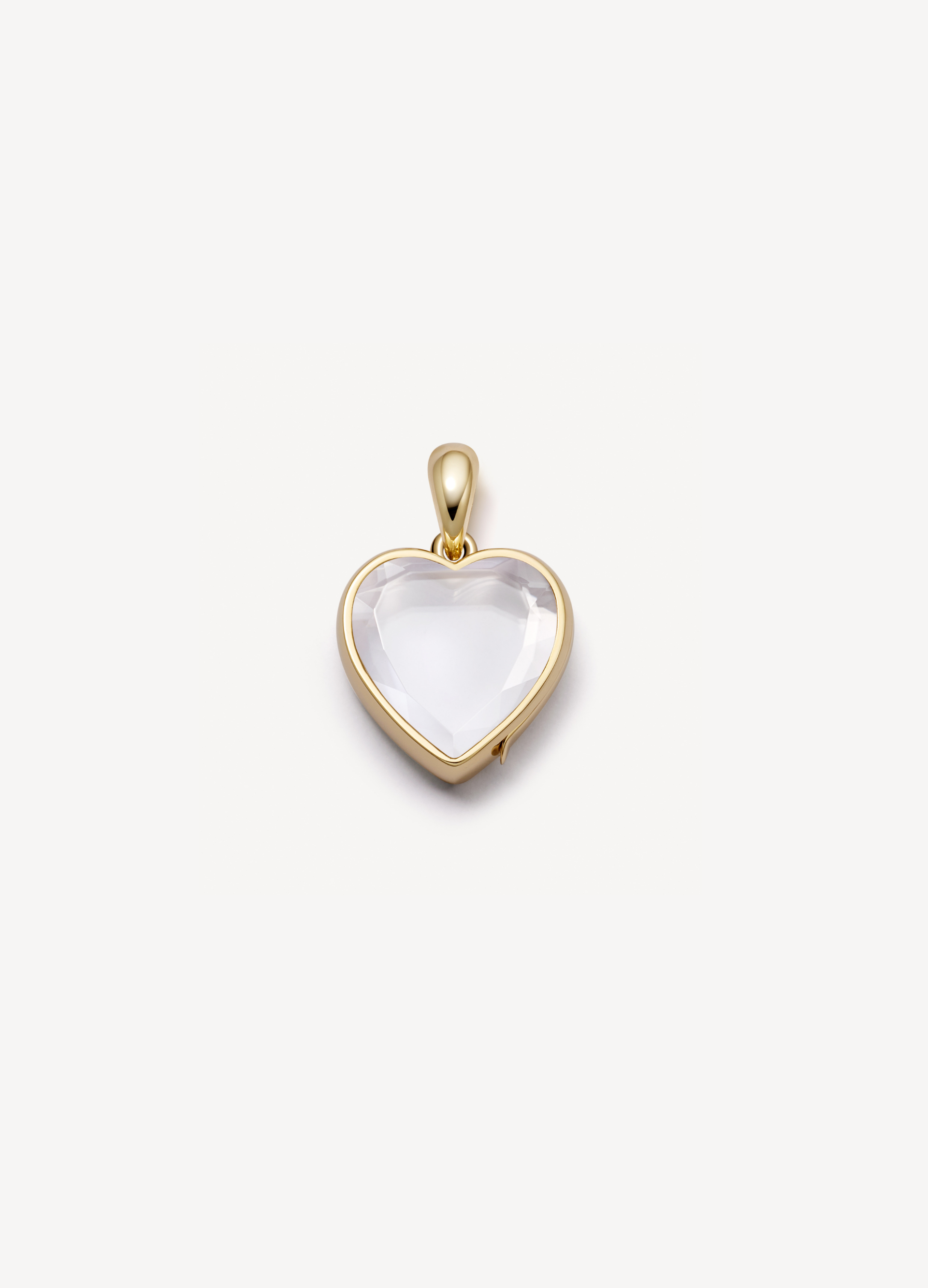 Mini Heart of Gold Locket 18K