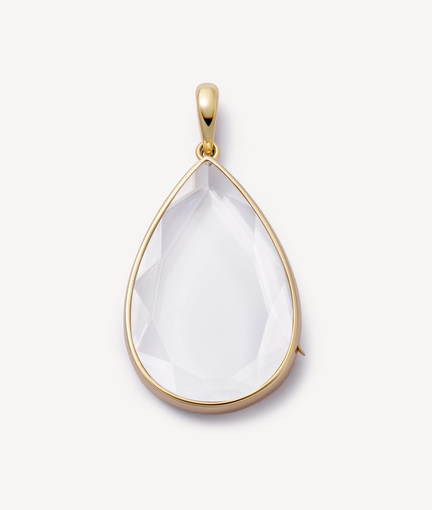 Nova Teardrop Gold Locket 18k