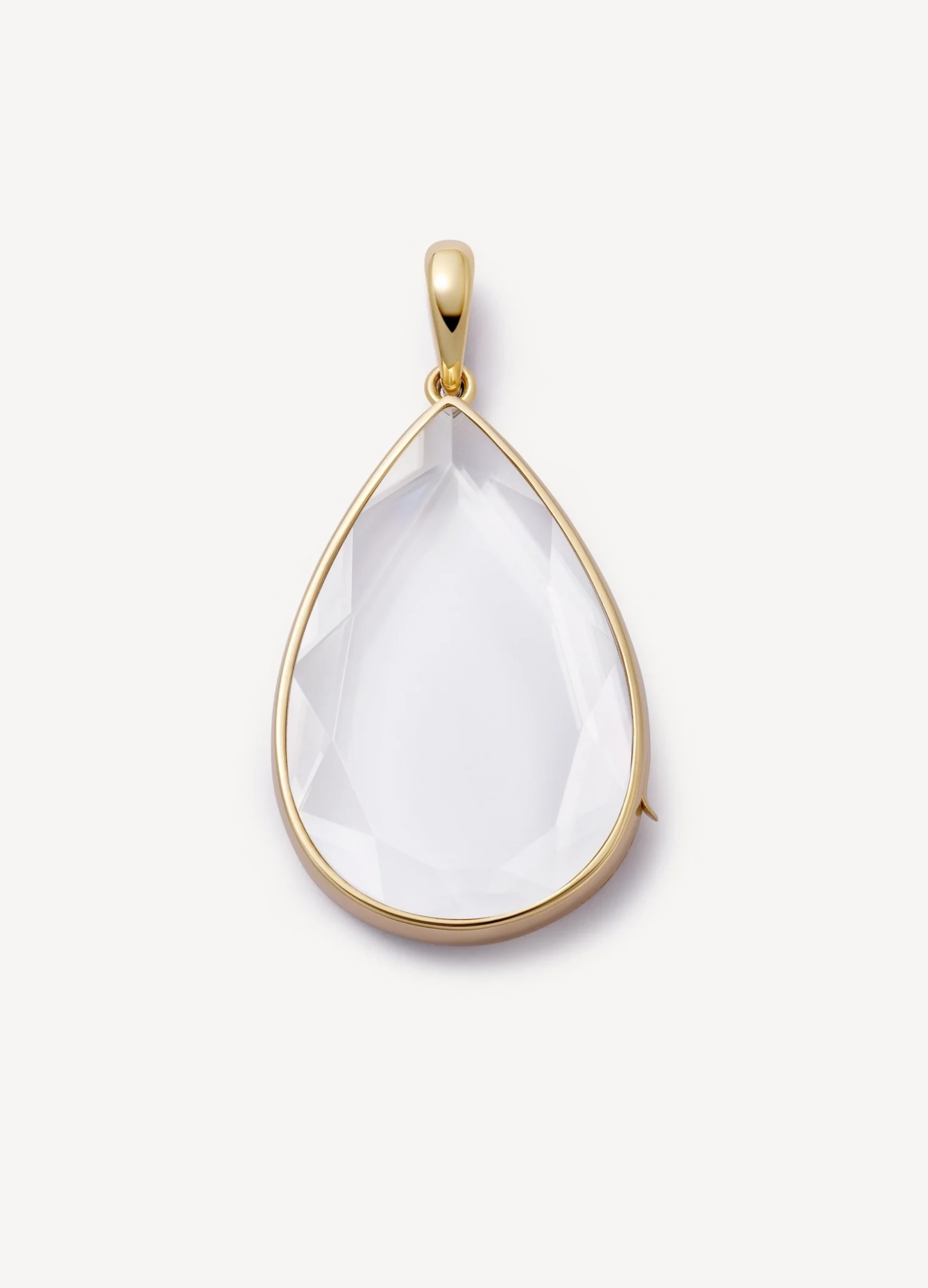 Nova Teardrop Gold Locket 18k