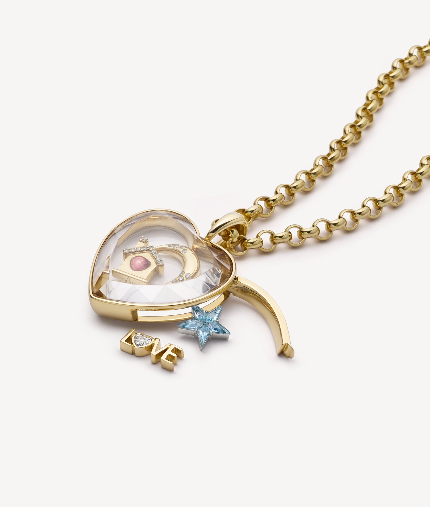 Texas Lone Star Charm