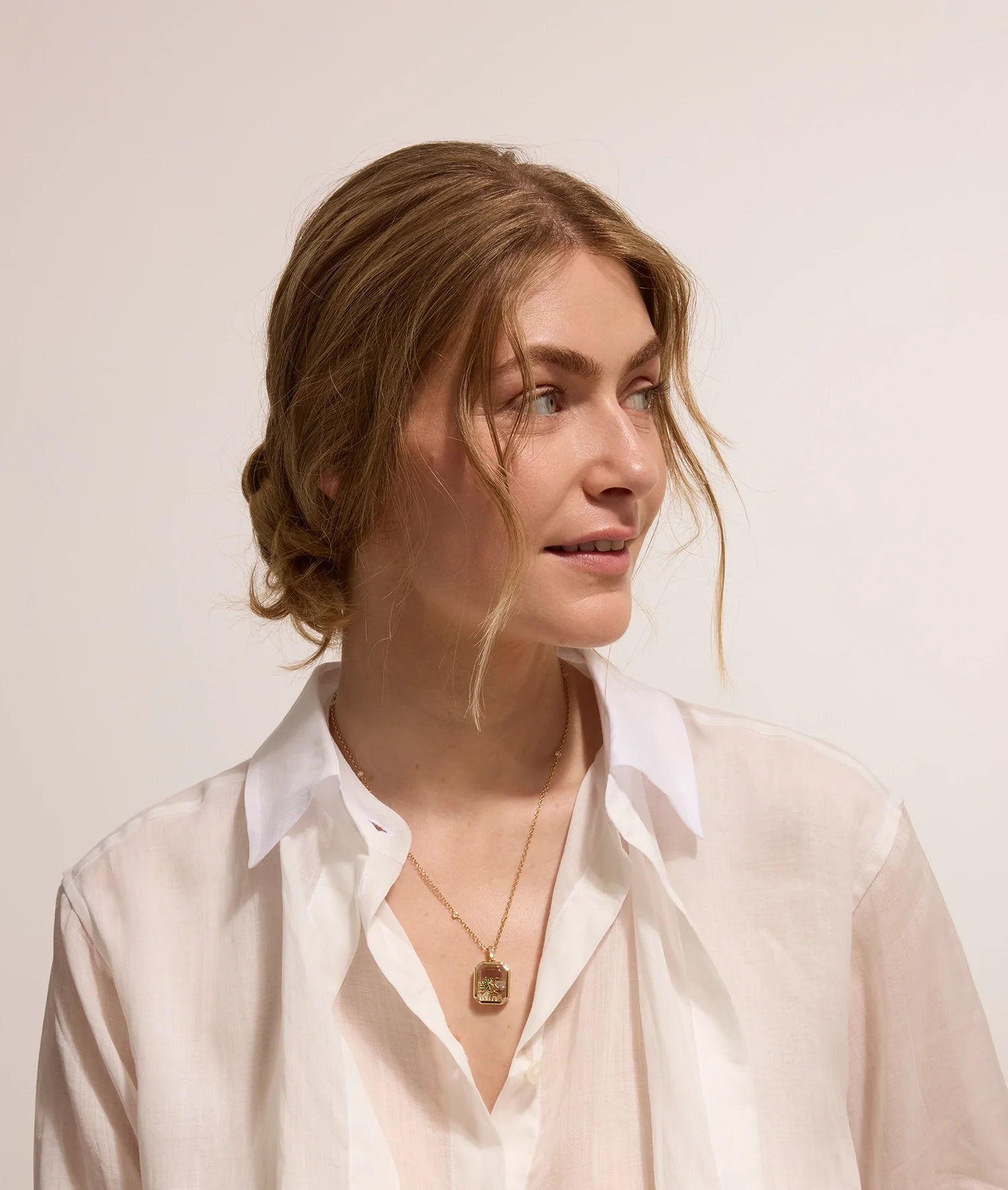 Diamond Gold Necklace 18 Inch 18k