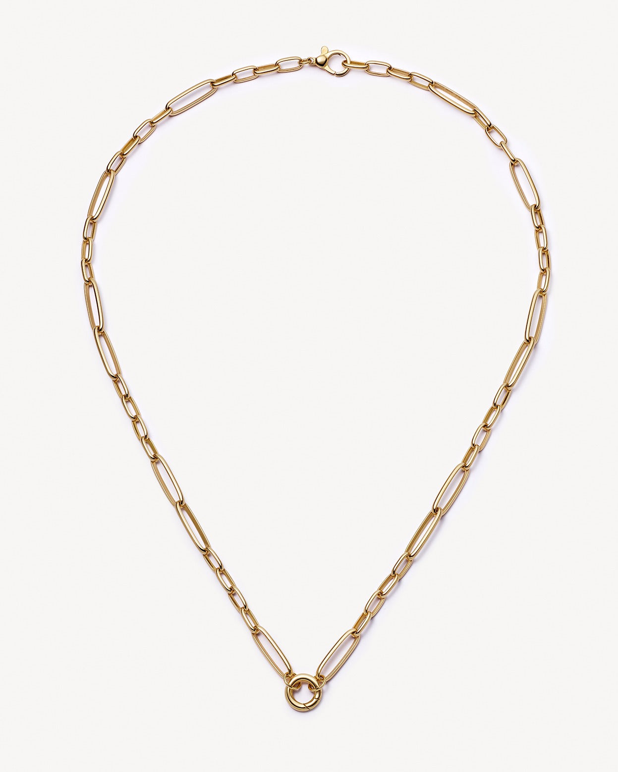 Renga Link 20 Inch Necklace 18k