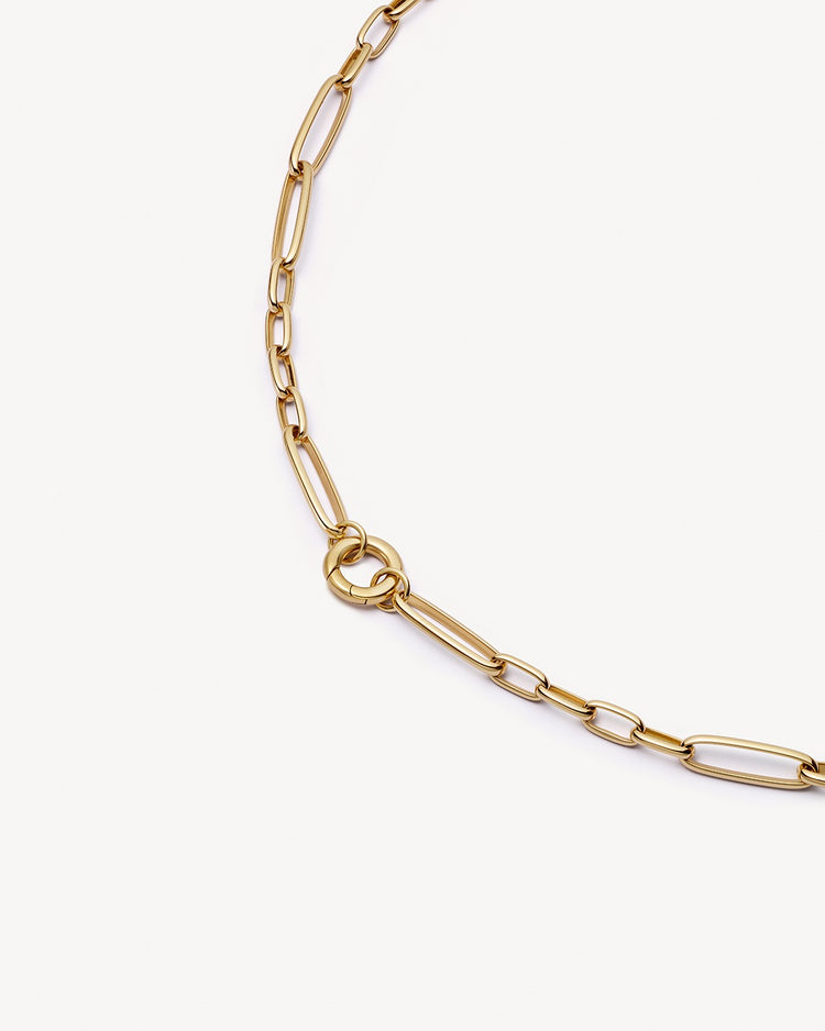 Renga Link 20 Inch Necklace 18k
