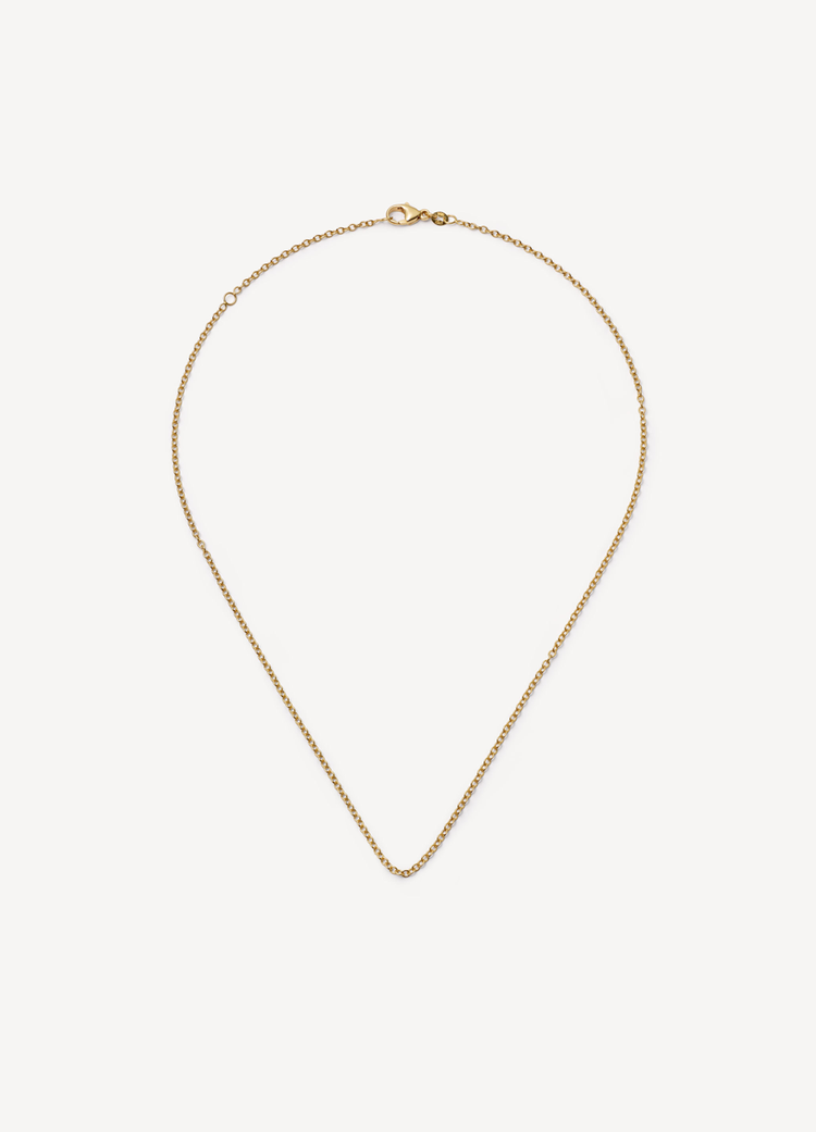 Rolo Chain 16-18 Inch 18K