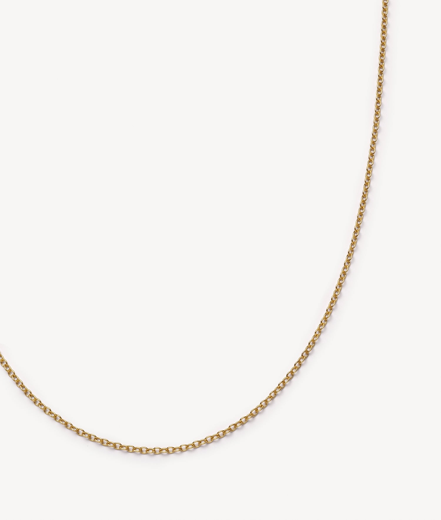 Rolo Chain 16-18 Inch 18K