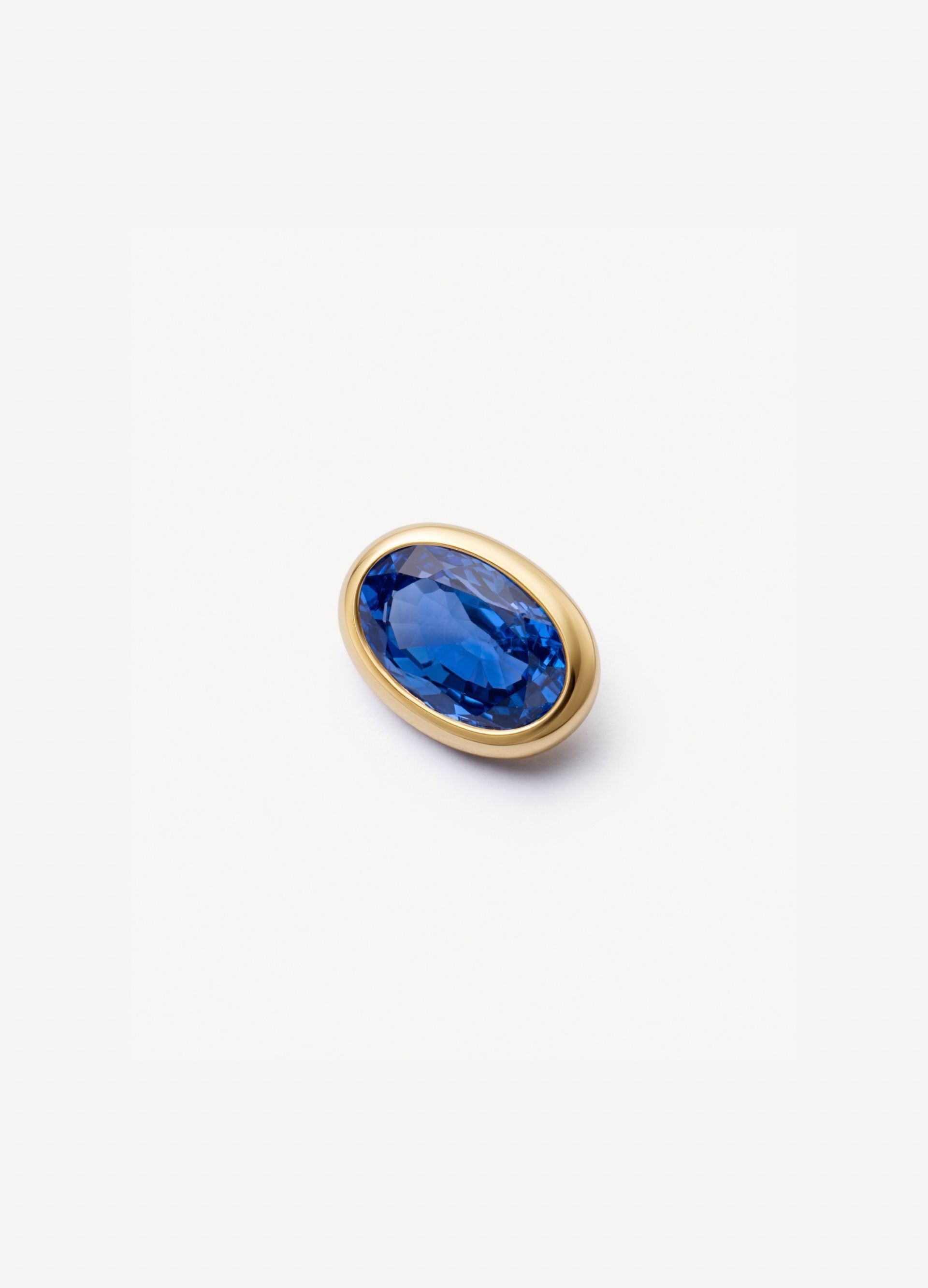 September Sapphire Birthstone Charm
