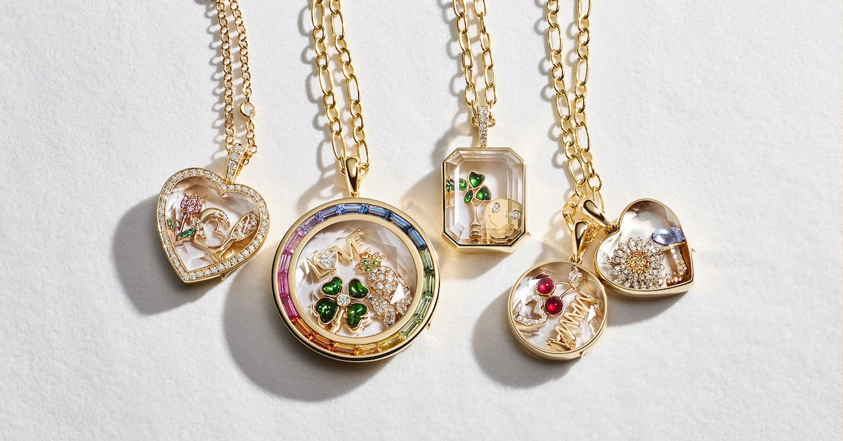 Locket Gold Ios Solid Gold Lockets to Hold Your Story | Loquet London