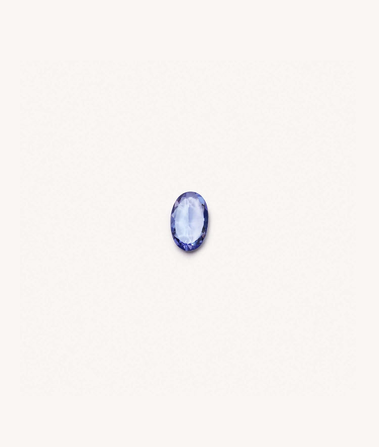 December Birthstone Charm - Tanzanite