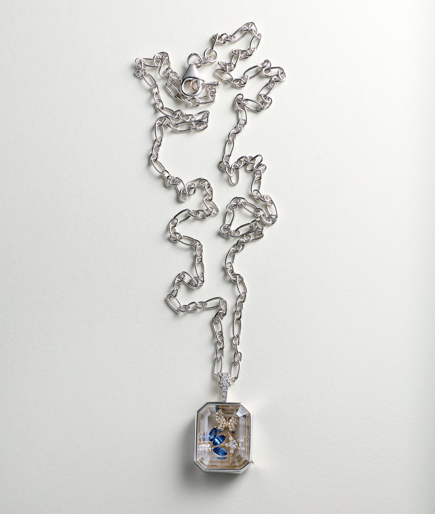 Blue Iris Charm
