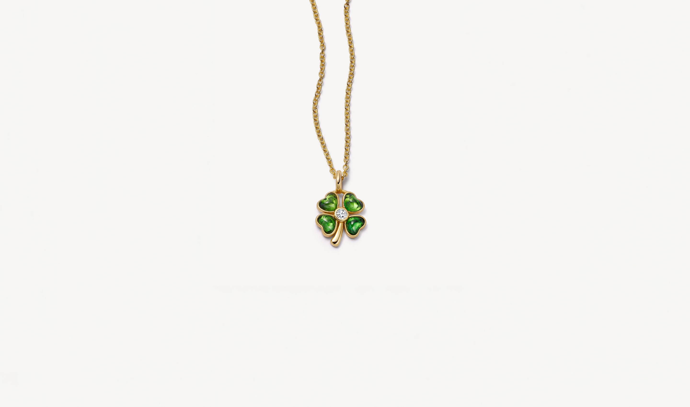 Four Leaf Clover Pendant Necklace