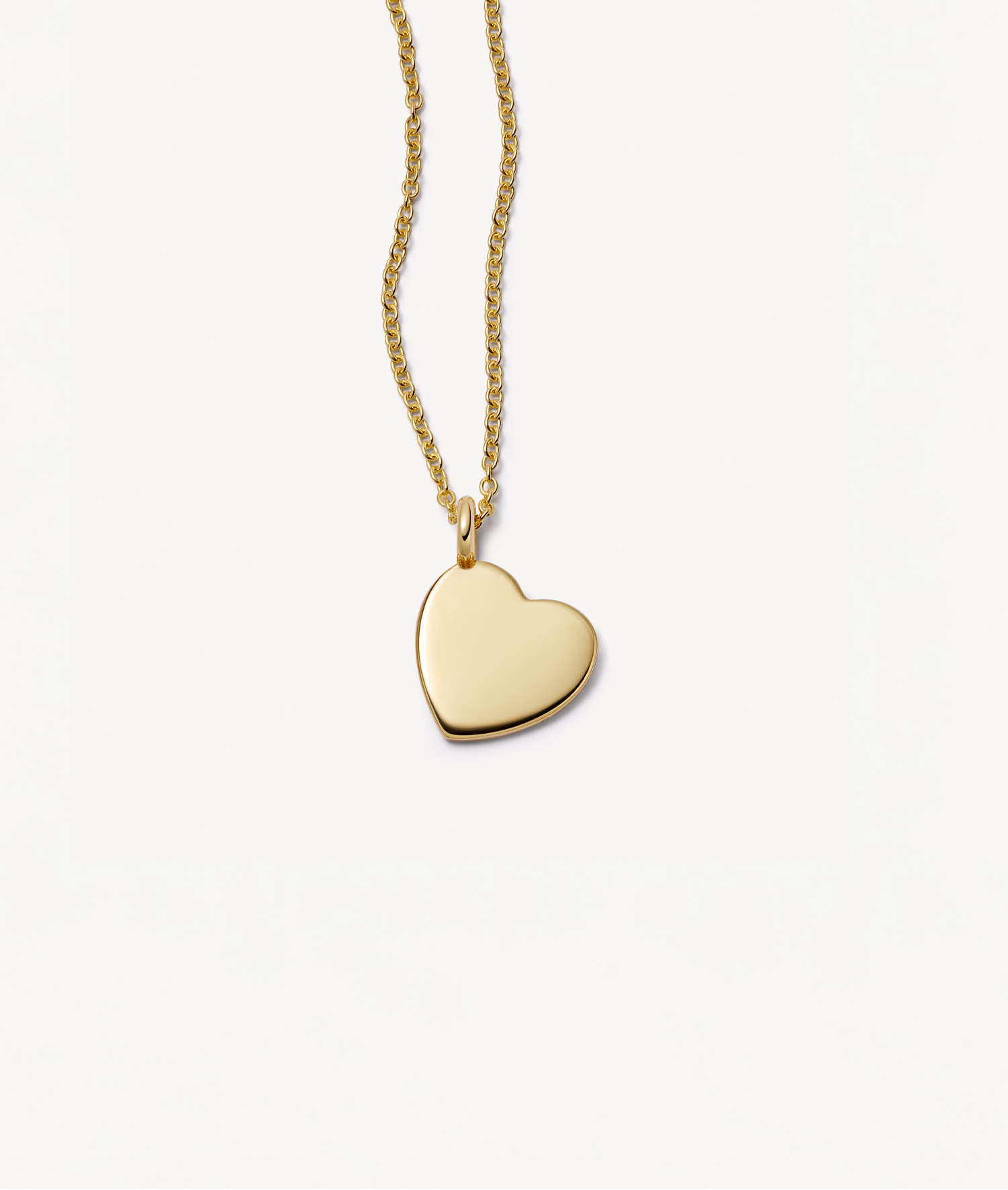 Heart Of Gold Pendant Necklace