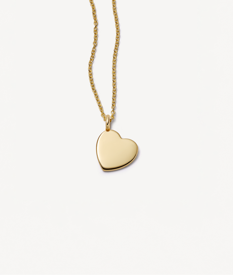 Heart Of Gold Pendant Necklace